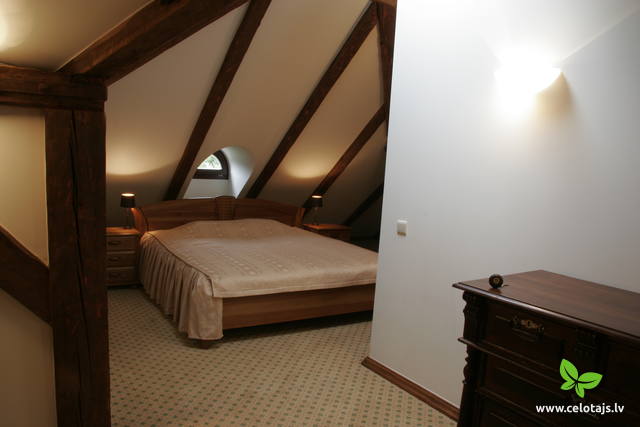 Double room in attic.JPG